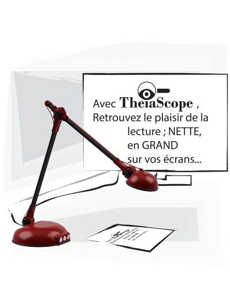 THEIA22-RUBIS - téléagrandisseur basse vision