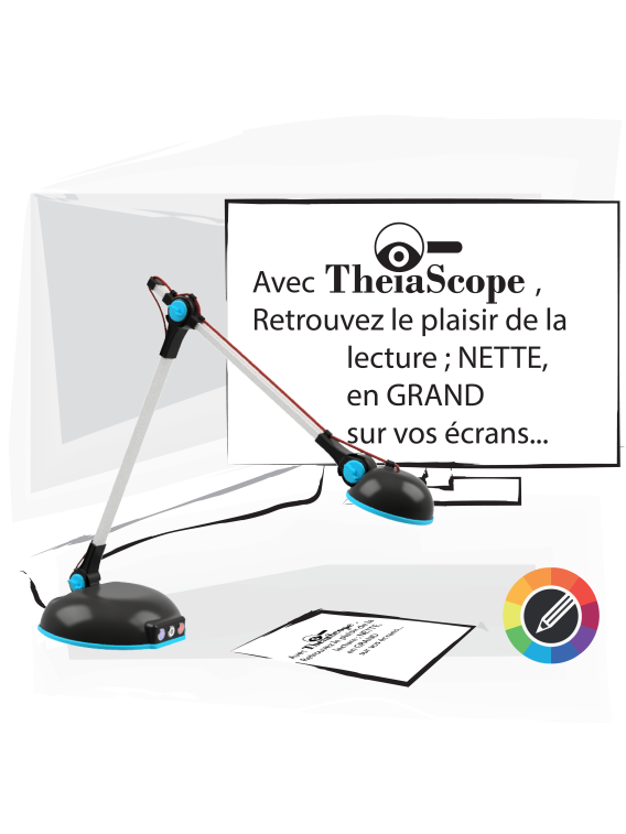 THEIA22-CUSTOM - téléagrandisseur basse vision