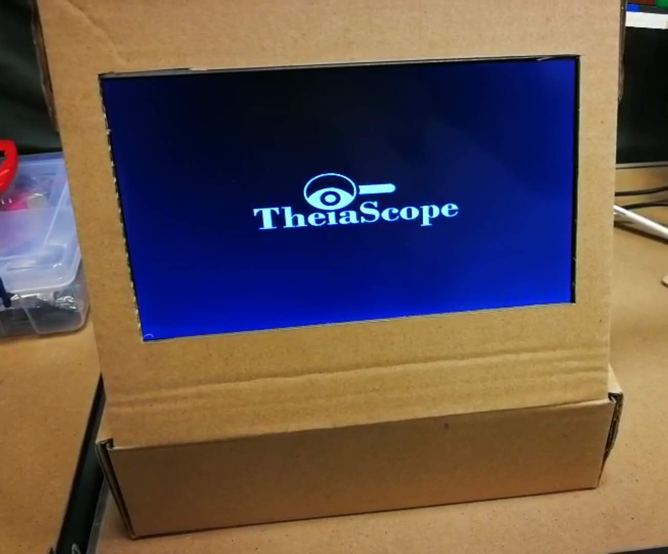 Theiascope, premier prototype